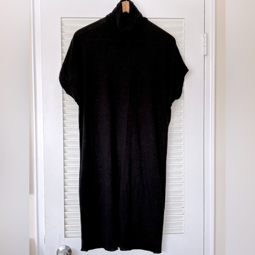 Rick Owens Lilies wool tunic! Black wool blend, size 4. Great condition!